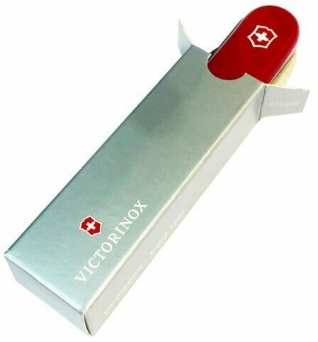 Нож перочинный Victorinox Evolution S111 (2.4603.SE) 85мм 12функций красный карт.коробка - фото №2
