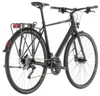 Дорожный велосипед Cube Travel Sport (2019) black/blue 56 см (требует финальной сборки)