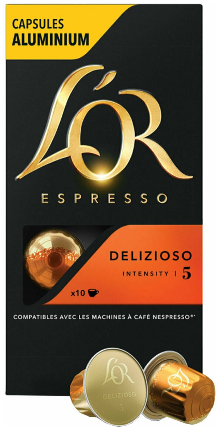 Кофе в капсулах L'OR Espresso Delizioso, 10 шт