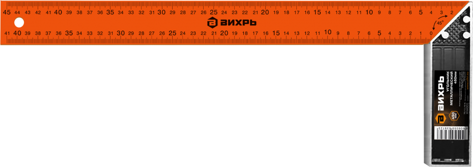 Угольник металлический Вихрь 450 мм