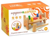 Стучалка Мир деревянных игрушек Шарик и гвоздики