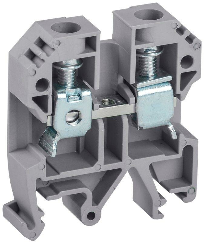 фото Клемма винтовая КВИ-6кв. мм сер. IEK YZN30-006-K03