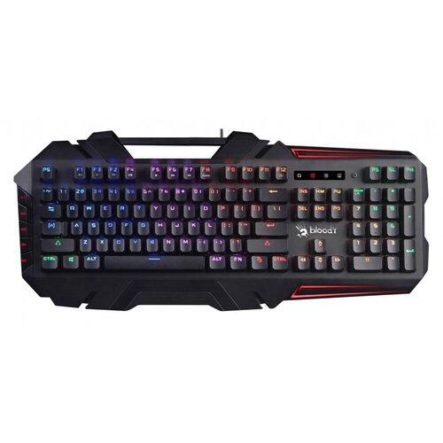 Клавиатура A4Tech Bloody B880R механическая черный USB for gamer LED 539900₽
