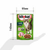 Фото #12 корм для кошек Kitekat кролик (кусочки в соусе)