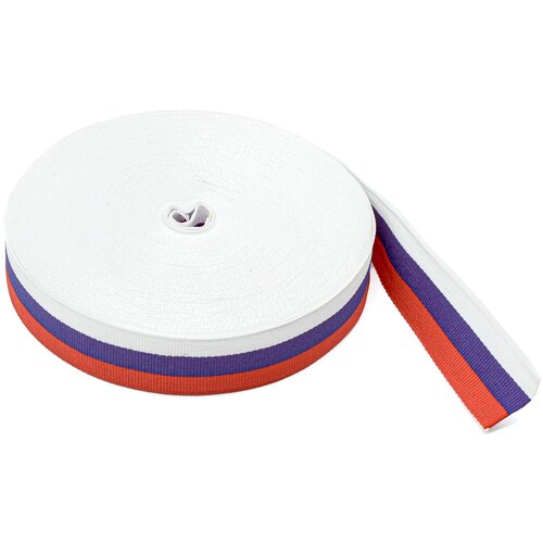 Лента декоративная триколор Айрис 0111-0949S 10мм25м полиэстер 702₽