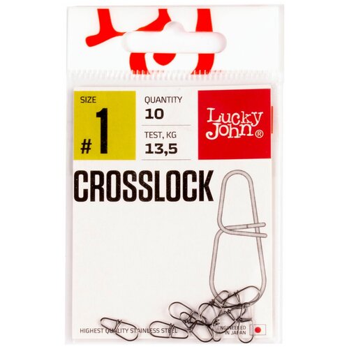 crosslock 00010 Застежки LJ Pro Series CROSSLOCK 001 10шт.