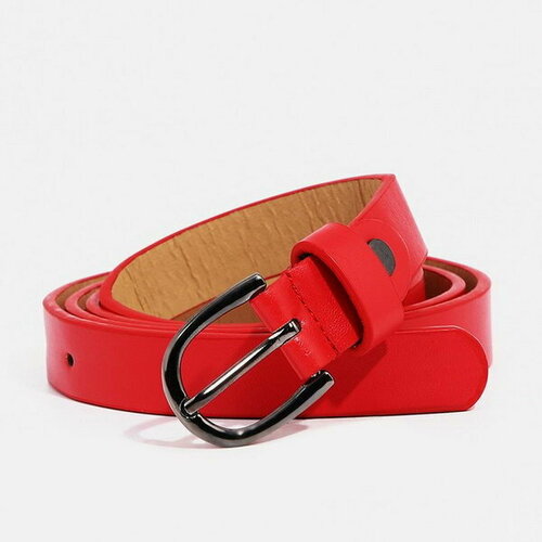 фото Ремень сима-ленд, размер 110, красный сима-лэнд