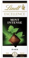 Шоколад Lindt Excellence темный с мятой, 100 г