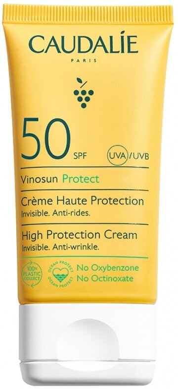 CAUDALIE VINOSUN Cолнцезащитный крем для лица SPF 50, 50 мл