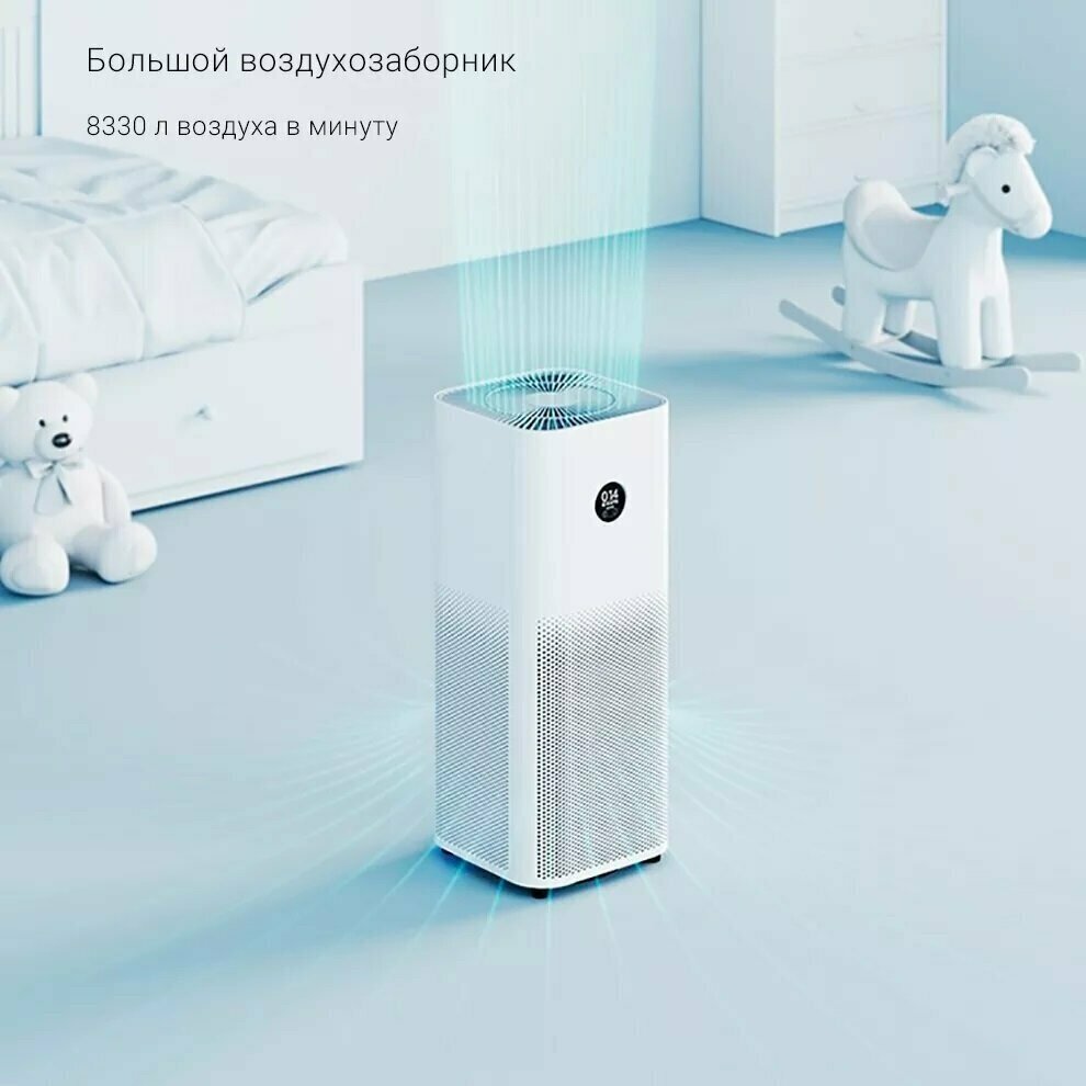 Очиститель воздуха Xiaomi Smart Air Purifier 4 Pro (AC-M15-SC) - фото №15