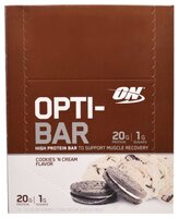 Optimum Nutrition Opti-Bar High Protein Bar 12 шт. печенье с шоколадной крошкой