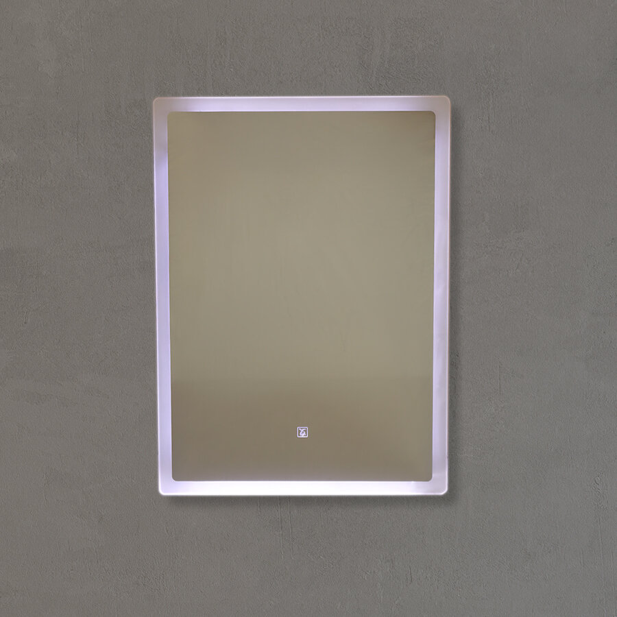 Зеркало с подсветкой KONONO 50*70 см интерьерное для ванной - фотография № 4