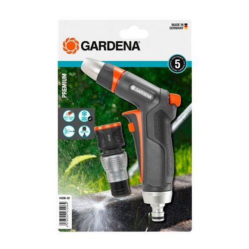 Набор для полива GARDENA 18306-20 серый комплект для полива gardena комплект flex 1 2 1 5 м