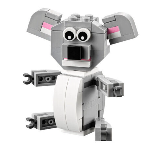 Конструктор Lego polybag 40130 Коала (Koala), 65 дет. конструктор lego friends 41697 вездеход для спасения черепах 90 дет