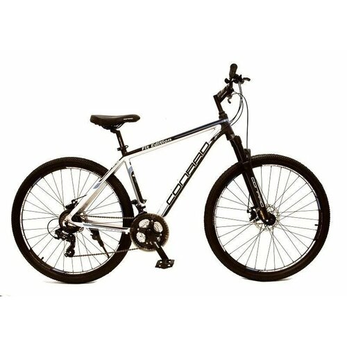 фото Велосипед 27,5" conrad messel 1.0 matt black/silve
