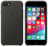 Чехол Apple кожаный для iPhone 8 / 7 bright orange