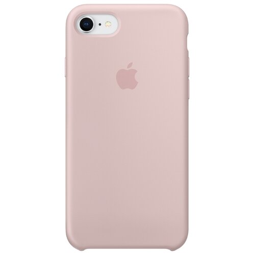 фото Чехол Apple силиконовый для Apple iPhone 7/iPhone 8 розовый песок