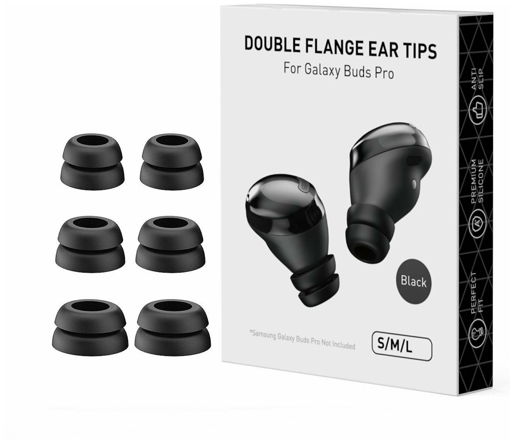 Амбушюры для наушников Samsung Galaxy Buds Pro (Улучшенная форма)