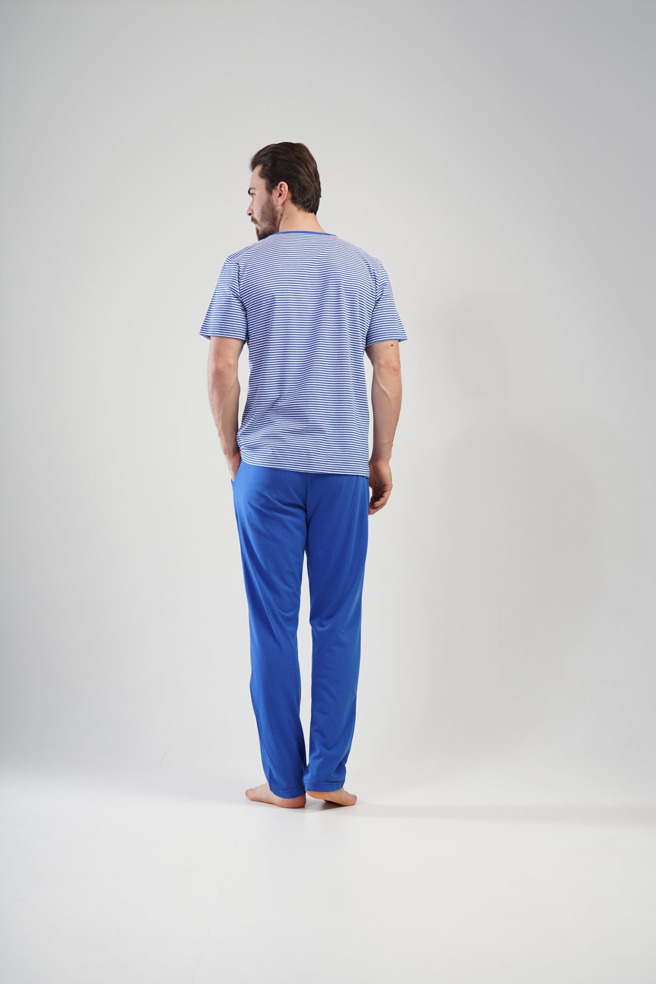 Комплект с брюками VIENETTA 111193_0000 синий XL - фотография № 3