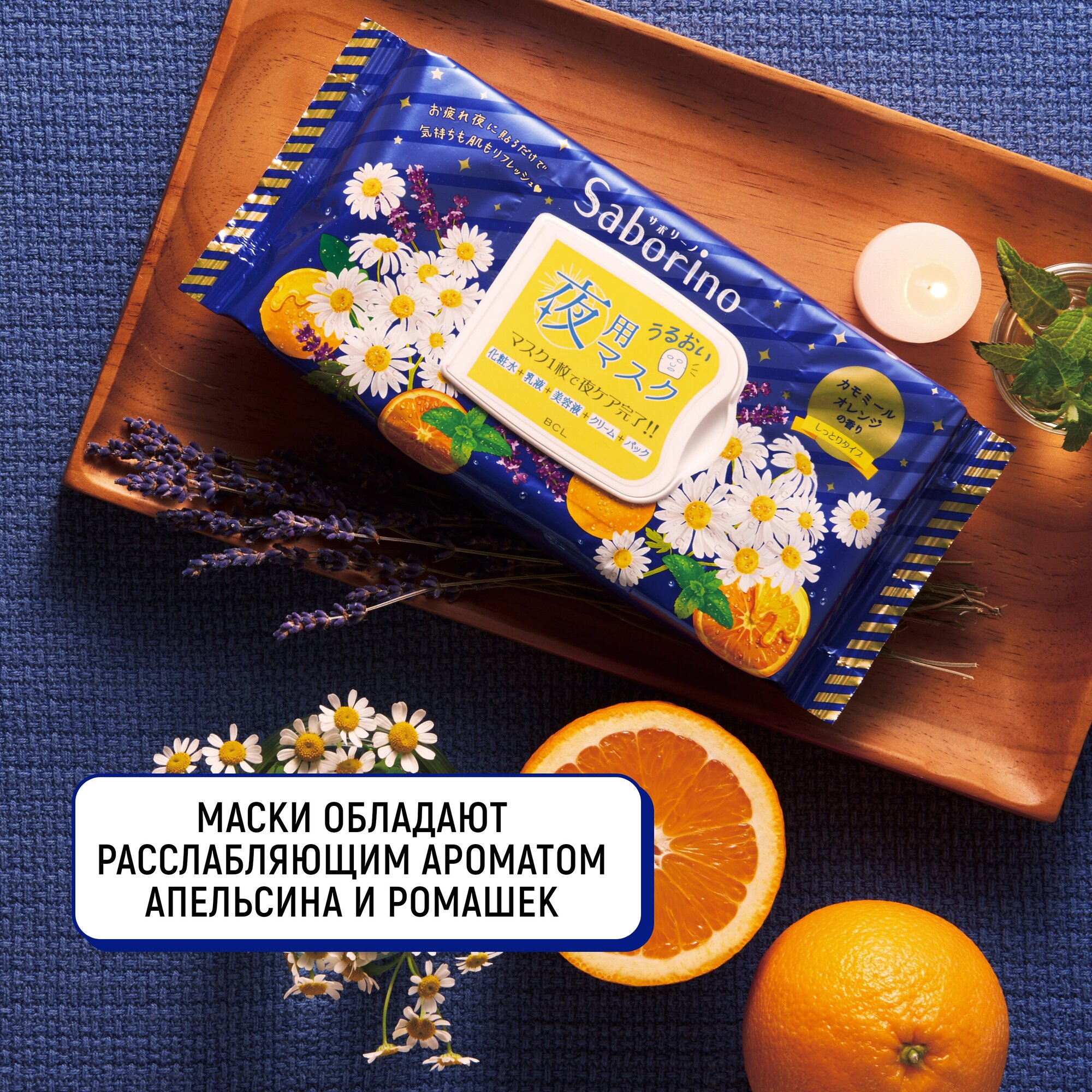 Экспресс маска для лица тканевая ночная "Успей за 60 секунд" SABORINO 28 шт - фото №16