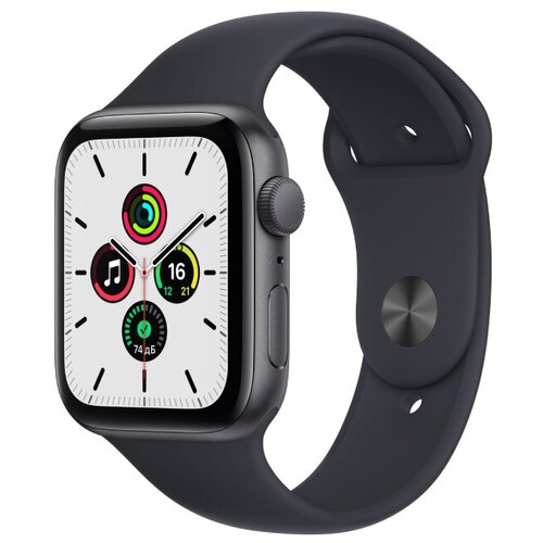 Умные часы Apple Watch SE 44 мм Aluminium Case серый космостёмная ночь 3068000₽