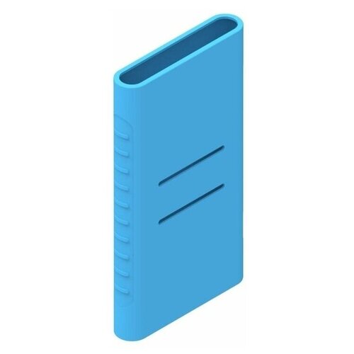 Защитный чехол для внешнего аккумулятора Xiaomi Mi Power Bank 2 10000 mAh (Blue/Голубой)