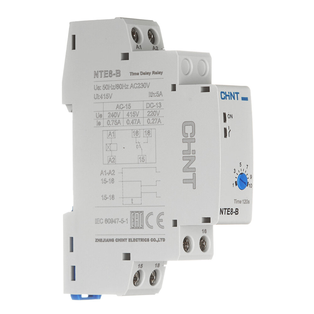 Таймер CHINT NTE8-120B - фотография № 3