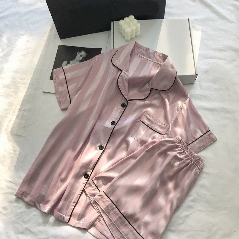 пижама для дома/Made&Sold/розовая/с коротким рукавом/размер S(44) - фотография № 5