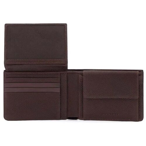 фото Кошелек мужской piquadro paavo, кожа натуральная, темно-коричневый [pu1392s122r/tm]