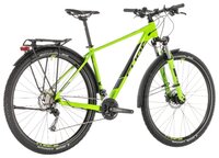 Горный (MTB) велосипед Cube AIM SL Allroad 27.5 (2019) black/silver 14" (требует финальной сборки)