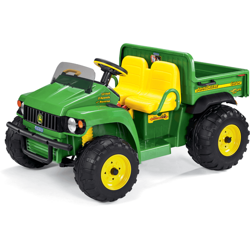 peg perego автомобиль john deere ground force зеленый желтый Peg-Perego Автомобиль John Deere Gator HPX, зеленый/желтый