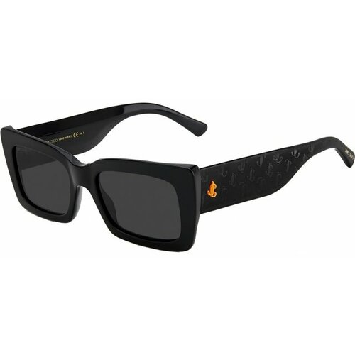 Солнцезащитные очки Jimmy Choo, черный солнцезащитные очки jimmy choo axelle g s 807