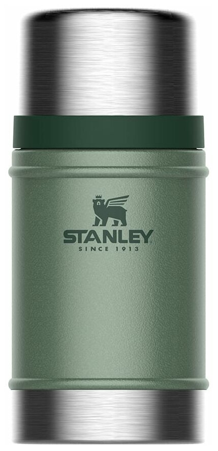 Темно-зеленый термос для еды STANLEY Classic 0,7L