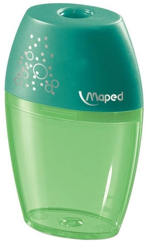 Точилка ручная пластиковая Maped Shaker (1 отверстие, с контейнером) (534753)