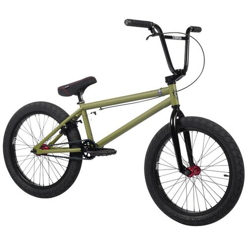 фото Велосипед трюковой bmx subrosa sono xl зеленый, размер 21"