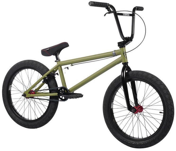 Велосипед трюковой BMX Subrosa Sono XL зеленый, размер 21"