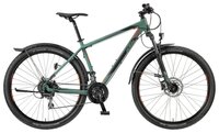 Горный (MTB) велосипед KTM Chicago 29.24 Disc H Street (2018) olive matt/black/orange 21" (требует ф