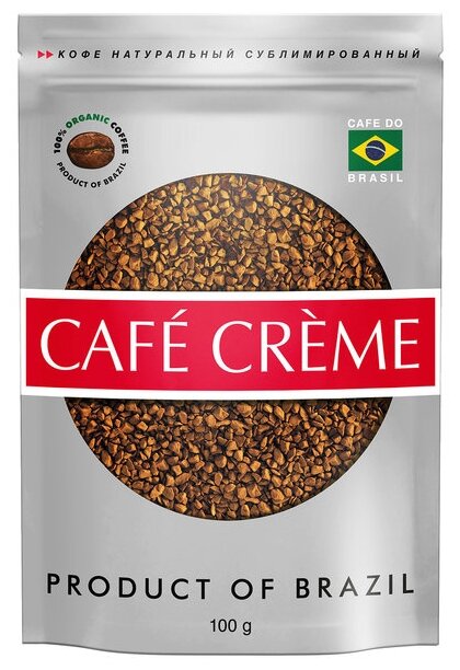 Кофе растворимый Cafe Creme, пакет, 100 г