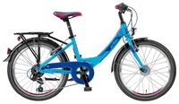 Подростковый дорожный велосипед KTM Wildcat 20.6 ATB (2018) ice blue/blue/violet red (требует финаль