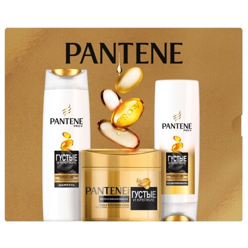 фото Набор Pantene Густые и крепкие