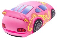Игрушка-антистресс СмолТойс Гоночная машинка розовая 15 см