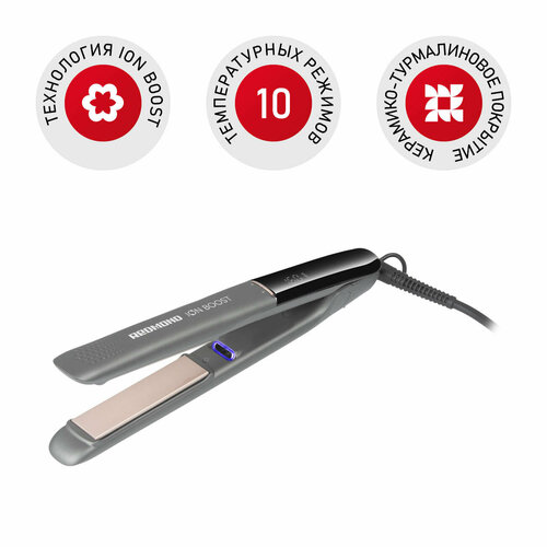 Выпрямитель для волос REDMOND HS1716 серый 3799₽