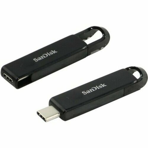 Память Flash USB 128 Gb SanDisk Ultra (SDCZ460-128G-G46), USB3.1 Type-C usb flash drive sandisk 128gb ultra luxe sdcz74 128g g46