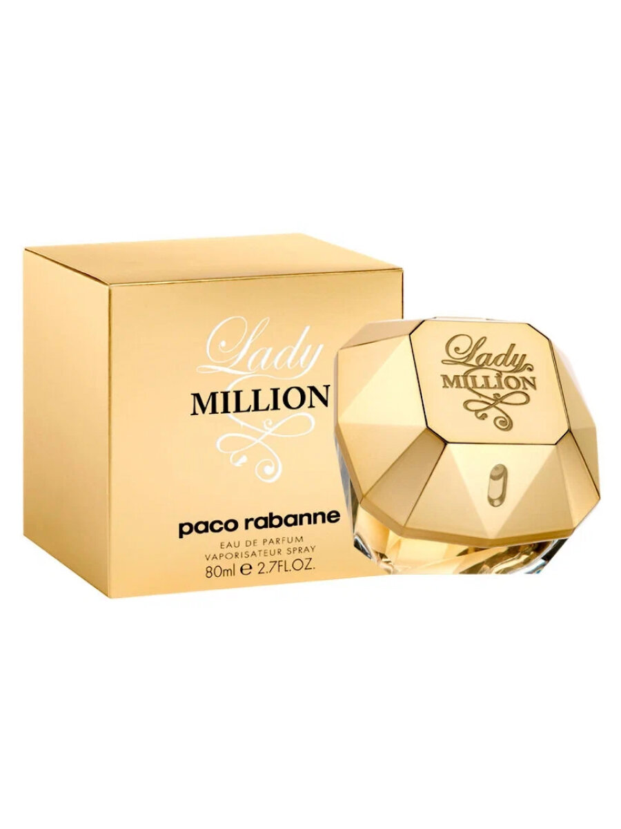 Paco Rabanne Lady Million туалетные духи 80 ml