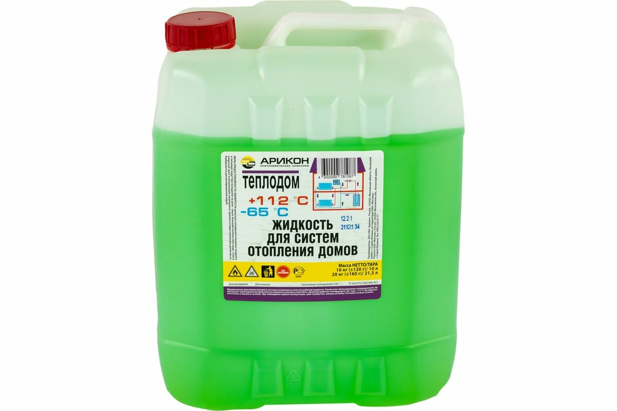 Арикон Теплодом -65С зеленый Канистра 10л 00-00001662