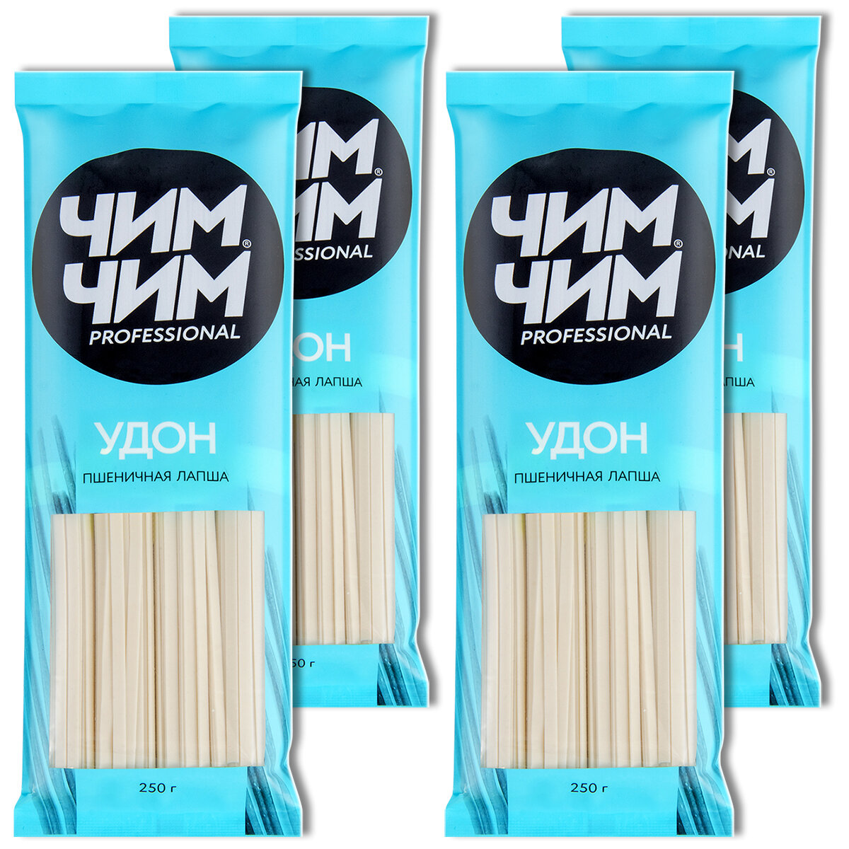 Лапша пшеничная Чим-Чим UDON "Удон", японская кухня, 250 г, 4 шт.