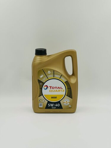 Изображение товара Масло моторное Total QUARTZ 9000 5w-40, синтетическое, 4 литра