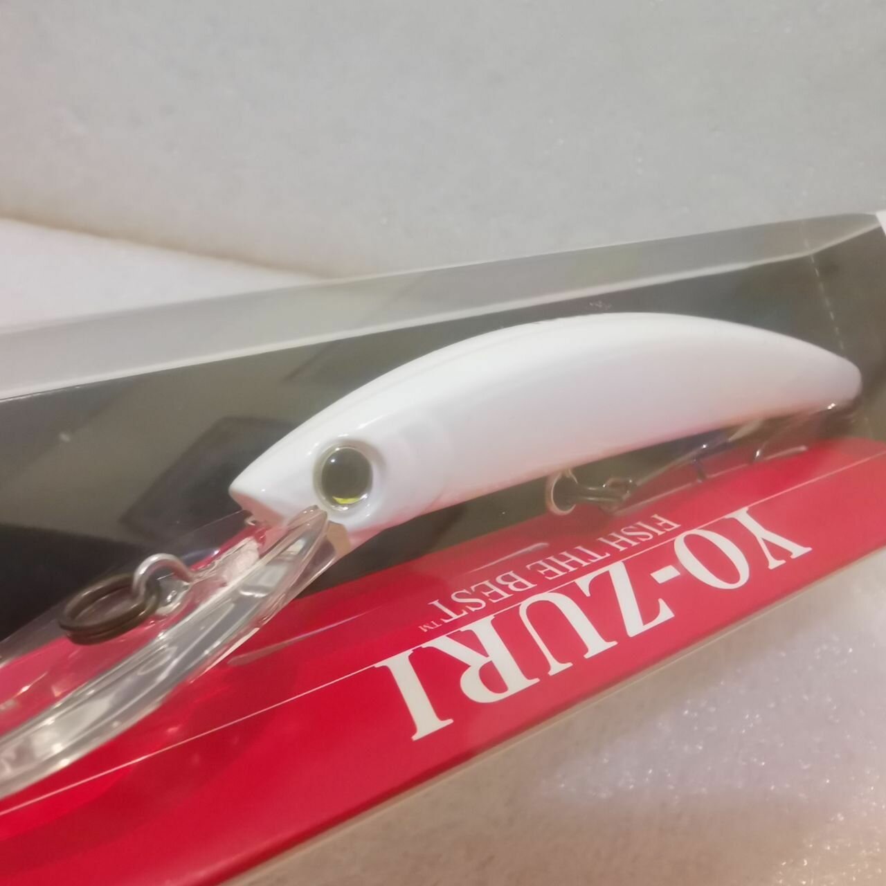 Воблер YO-ZURI CRYSTAL MINNOW DD WALLEY 90F R1205-W (90мм,9.5г) (R538)