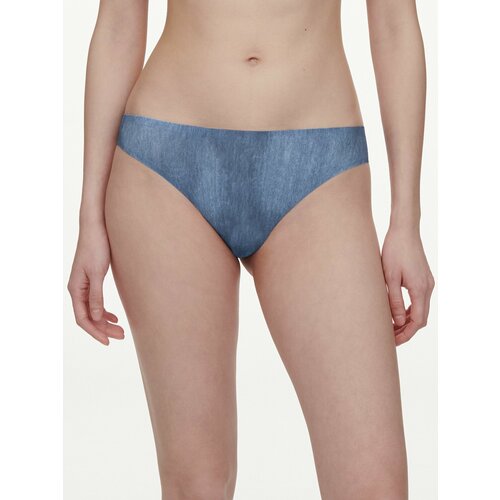 фото Трусы chantelle soft stretch, размер xs/xl, джинсовый