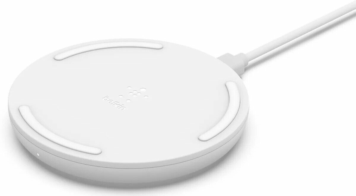 Беспроводное зарядное устройство Belkin 10Вт (без адаптера), белый